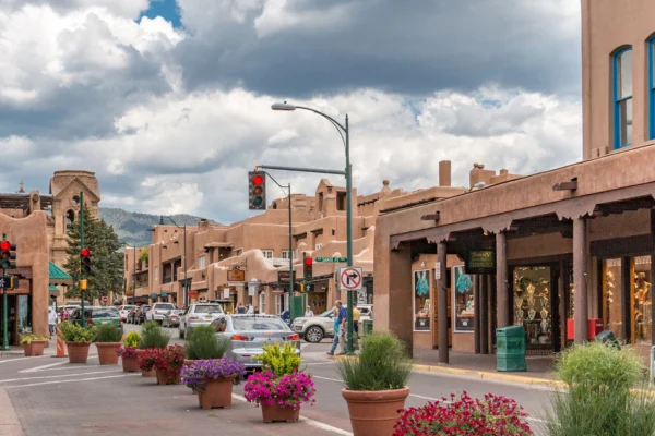 Downtown Santa Fe NM