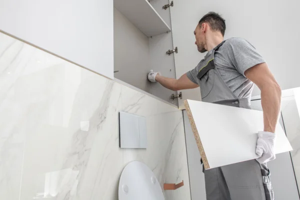 Male Bathroom Remodeling Contractor Quality Checking in Los Alamos NM